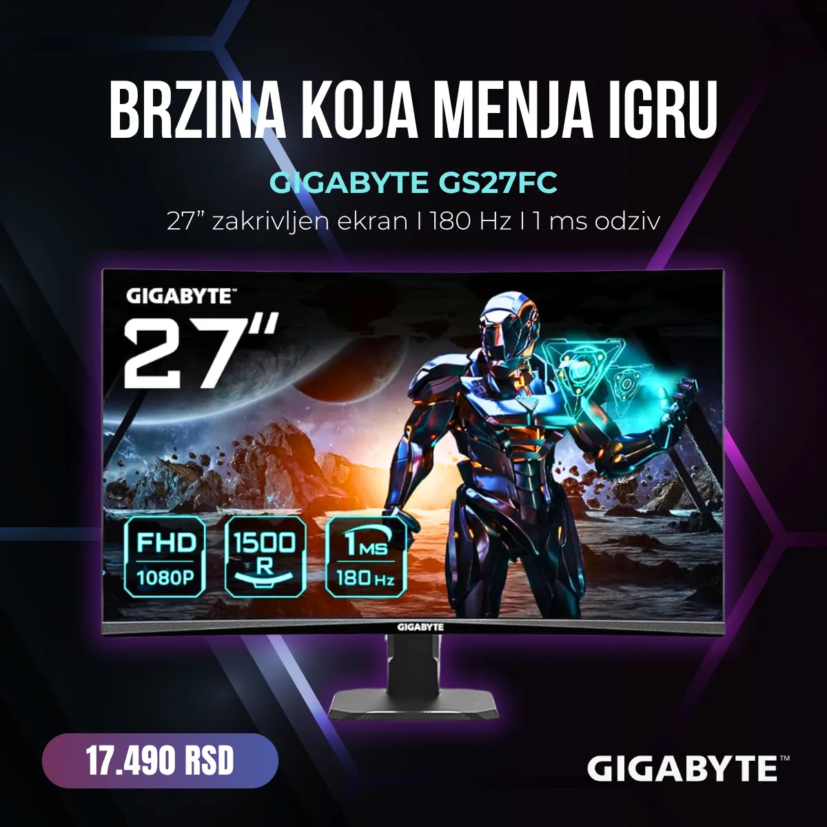 Gigabyte monitor