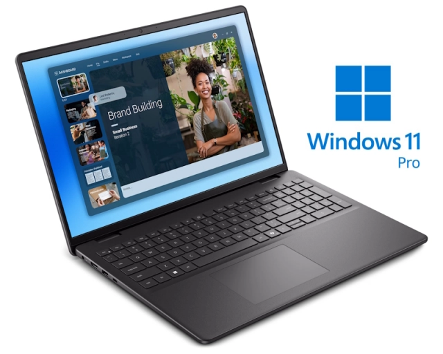 DELL 16 DC16250 16 inch FHD+ 300nits Core 7 150U 16GB 1TB SSD Backlit FP Win11Pro laptop 