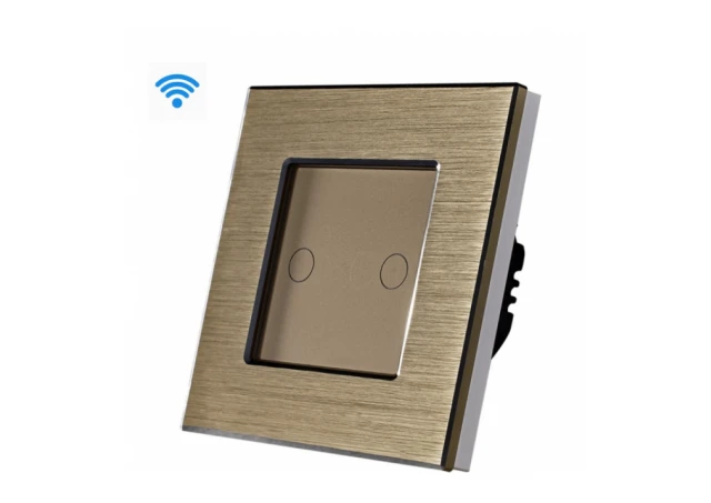 Exeshop 2G Wi-Fi pametni prekidači AL Zlatni (WIFI TOUCH SWITCH)