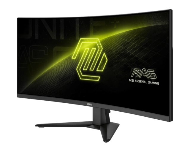 MSI 34 inča 346CQ MAG UWQHD 3440x1440 VA 180 Hz gaming zakrivljeni monitor 