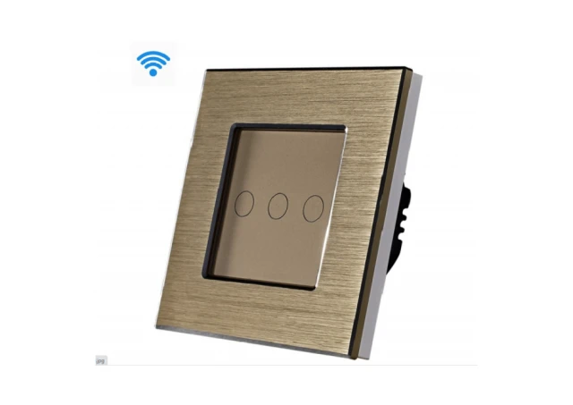 Exeshop 3G Wi-Fi pametni prekidači AL NN Zlatni (WIFI TOUCH SWITCH)