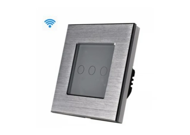 Exeshop 3G Wi-Fi pametni prekidači AL Silver  (WIFI TOUCH SWITCH)