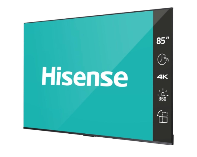 hisense 43 inča 43DP30FE 4K UHD 350 nita Digital Signage Display - 16/7 Operation 