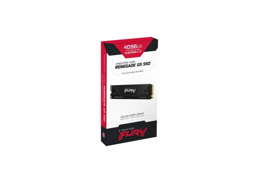 KINGSTON 4TB M.2 NVMe SFYR2S/4T0 SSD FURY Renegade G5 SSD