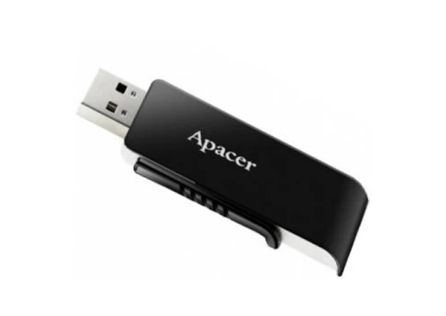 APACER 64GB AH350 USB 3.2 flash crni AP64GAH350B-1 