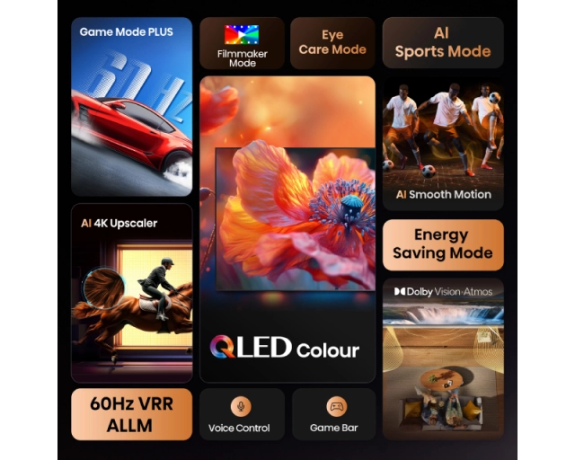 hisense 65 inča 65E7Q QLED 4K UHD Smart TV 