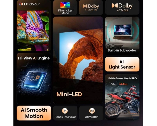 hisense 65 inča 65U7Q ULED 4K UHD Smart TV