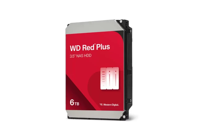 6TB 3.5" SATA III 256MB IntelliPower WD60EFPX Red Plus hard disk