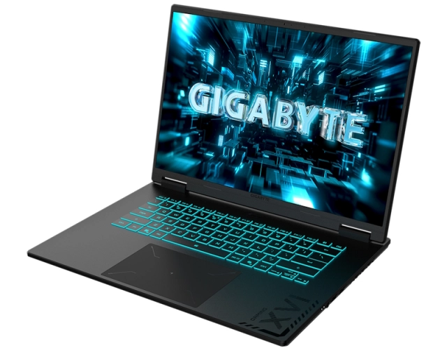 GIGABYTE A16 PRO DXH 16 inch QHD+ 165Hz 300nits Core 7 240H 32GB 1TB SSD GeForce RTX 5070 Ti 12GB Backlit gaming laptop