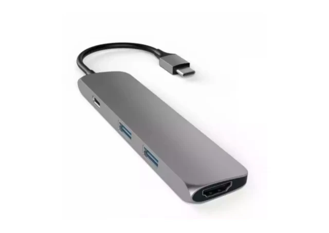 Linkom Adapter-konverter TIP-C -  HDMI/2xUSB3.0/SD/Micro SD