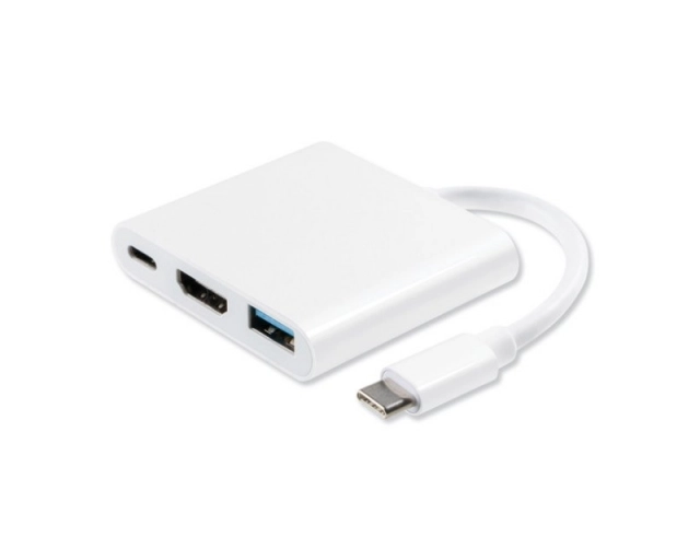 Adapter - konvertor USB 3.1 tip C - USB 3.0 + HDMI + tip C 