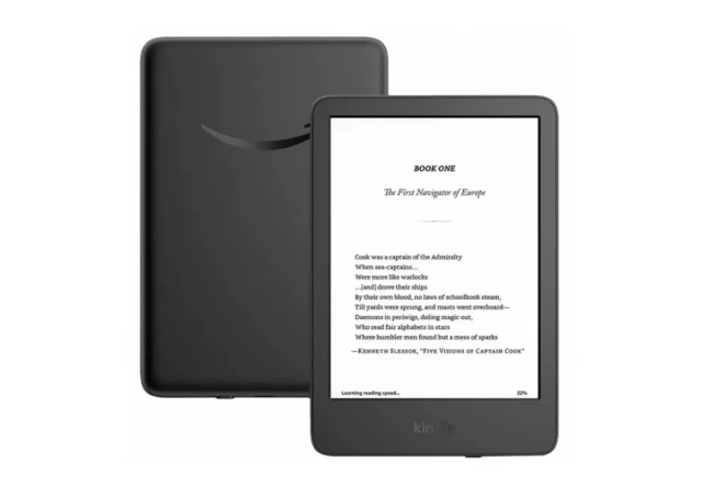 Amazon Kindle e-book reader 6 300ppi/16GB/USB-C/Wi-Fi/BT/Black/2024/B0CNV9F72