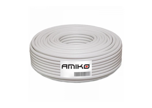 Amiko Koaksijalni kabel RG-6, BC, 100dB, 100 met. - RG6-BC/100db - 100m