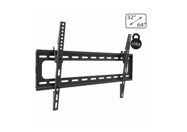 Amiko Nosač zidni  za TV prijemnik 32" - 64", 55 kg, 2D - Wallmaster 32-64 Tilt