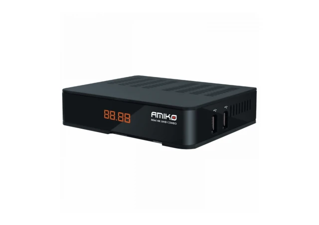 Amiko Prijemnik combo, DVB-S2X+T2/C, 4K UHD, USB PVR, Ethernet - MINI 4K COMBO 4K