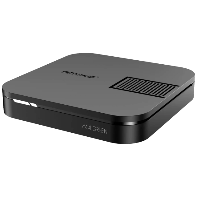 Amiko Prijemnik IPTV, Android OS , 2/16GB, 4K, WiFi, Bluetooth - A14 GREEN