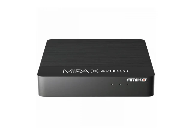 Amiko Prijemnik IPTV@Linux, 4K UHD, H.265, LAN, WiFi Dual Band - MIRAX HIS-4200 BT Pure OTT