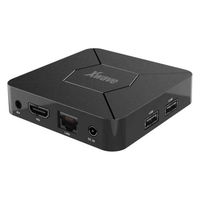 Android TV Box Xwave Q5 4K/2GB RAM/16GB ROM/HDMI/LAN/WiFi/USB