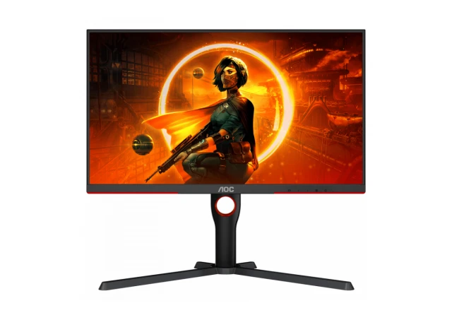 AOC Monitor Gaming Q27G3XMN Mini LED  27” VA, 16:9, 2560x1440, 180Hz, 1ms, 1000 cd/m2, 4000:1, Audio,2x HDMI, DP, Full Ergonomic, 3-sided frameless, Adaptive Sync, Black-Red, VESA 3y