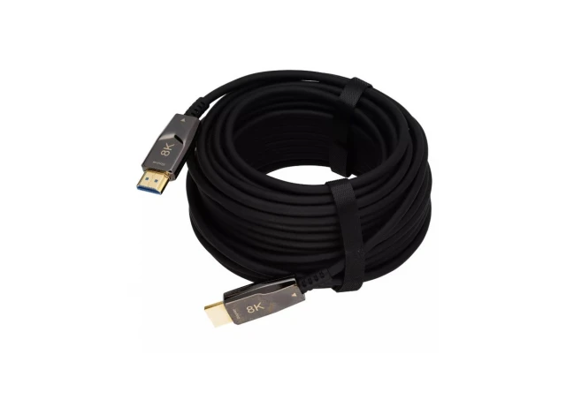 E-GREEN AOC Opticki Kabl HDMI 2.1 M/M 100m crni 8K/60Hz 48 Gbps