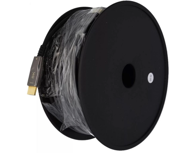 E-GREEN AOC Optički Kabl HDMI 2.1 M/M 30m crni 8K/60Hz 48 Gbp