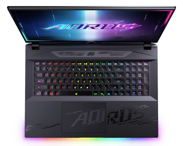 AORUS MASTER 18 BYH 18 inch QHD+ 240Hz 1200nits Core Ultra 9 275HX 64GB 2TB SSD GeForce RTX 5080 16GB RGB Backlit Win11Pro gaming laptop 