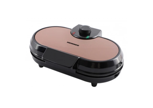 Aparat za galete HEINNER HWF-1000CR 1000W/dupli/crni