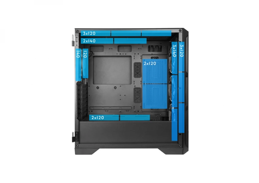 CHIEFTEC APEX LUMO GA-01B-L-OP kućište 