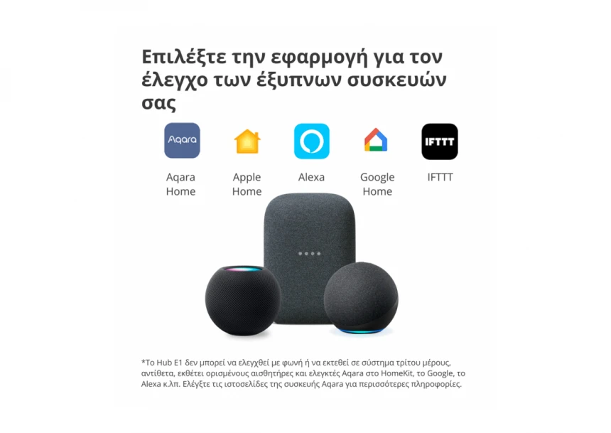 Aqara Hub E1: Model No: HE1-G01; SKU: AG022GLW01