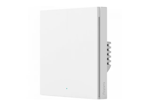 Aqara Smart Wall Switch H1 (with neutral, single rocker) Model No: WS-EUK03; SKU: AK073EUW01