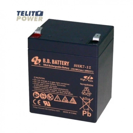 B&B BATTERY Baterija za UPS 12V 7Ah BC7-12 BB Battery terminal T2