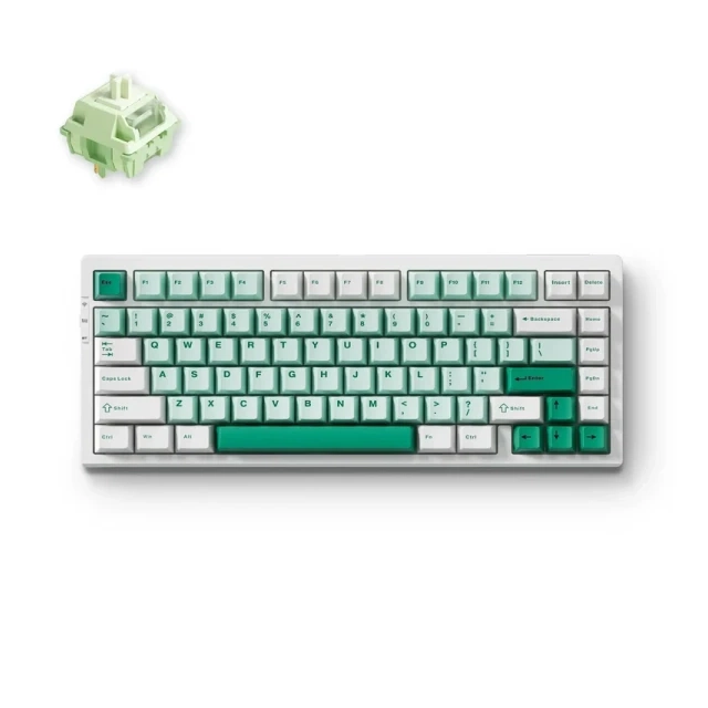 Bežična gaming tastatura MCHOSE G75 Pro Mehanička green