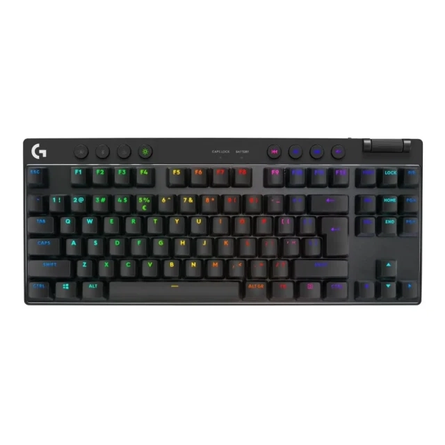 Bežična tastatura Logitech G PRO X TKL Lightspeed Tactile US crna