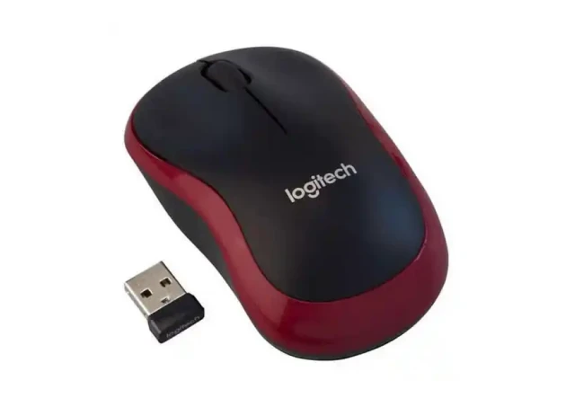 Logitech OEM Bežični miš Logitech M185 1000dpi, crveni  optički