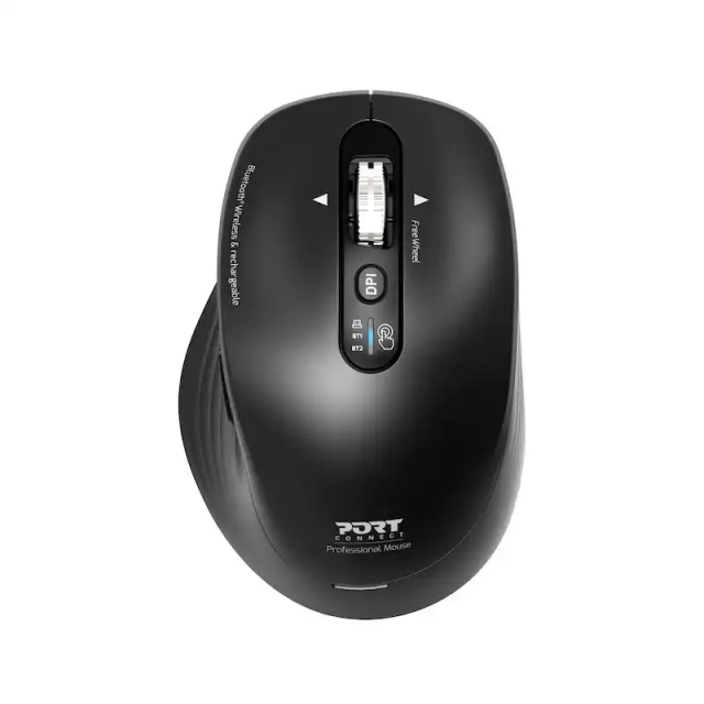 Bežični miš Port Designs Business 2.4 GHz Bluetooth punjivi