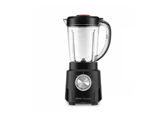 Blender Ufesa Coral crni/ posuda/2 brzine/snaga 600W