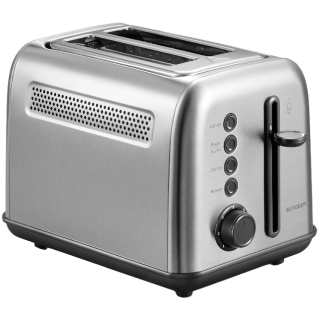 BUYDEEM 2 Slice Toaster, model DT620E, color Stainless Steel, EU