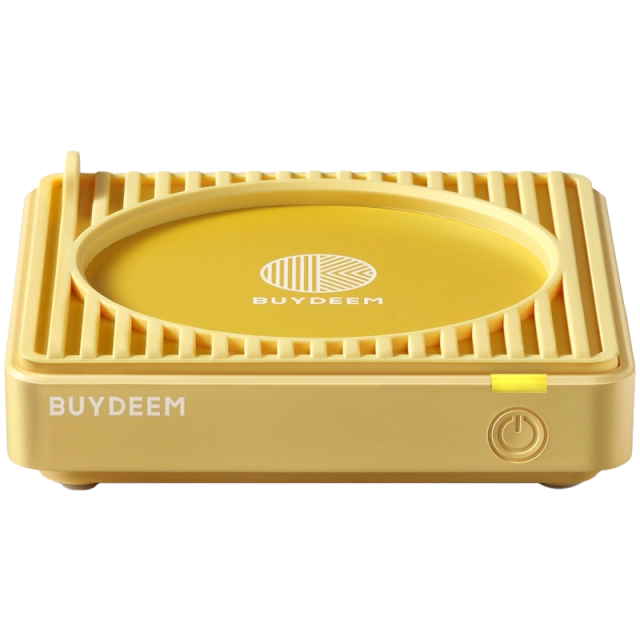 BUYDEEM Mug/coffee warmer, model OA2001, color Mellow Yellow