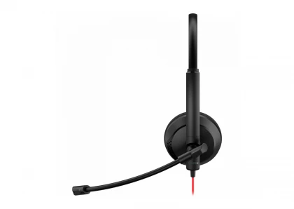 CANYON HS-07, Super light weight conference headset 3.5mm stereo plug,with PVC cable 1.6m, extra USB sound card with PVC cable 1.2m, ABS headset material, size: 16*15.5*6cm. Weight: 100g, Black