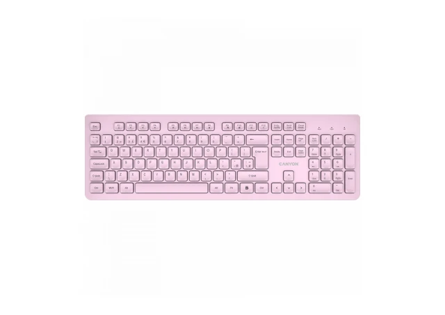 CANYON keyboard HKB-W01 UK/US AAA Wireless Pink