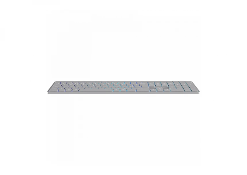 CANYON keyboard HKB-W11 UK/US RGB Dual Mode Wireless Grey