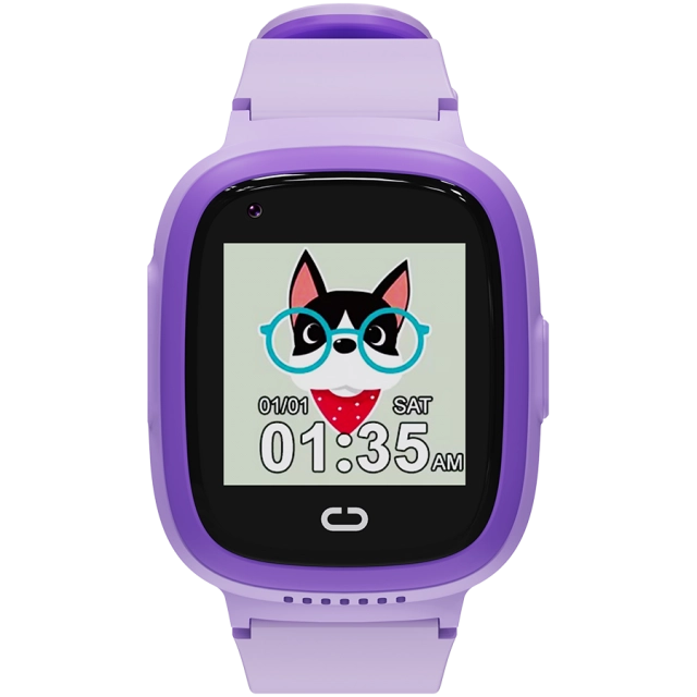 CANYON kids watch Sunny KW-48 Video 4G GPS Games&Music Violet
