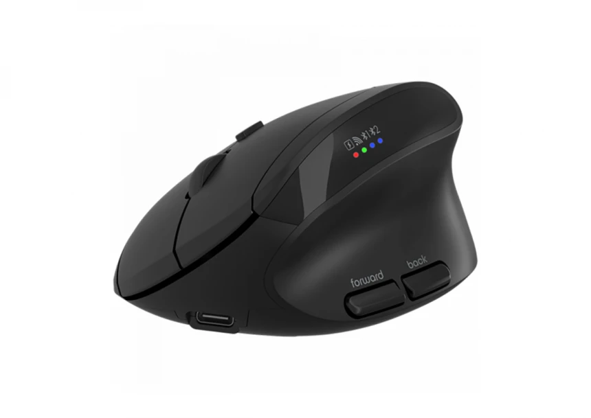 CANYON mouse MW-25 Ergonomic LED AA Dual mode Wireless Black