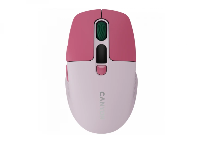 CANYON mouse MW-26 LCD Silent Dual Mode Wireless Pink