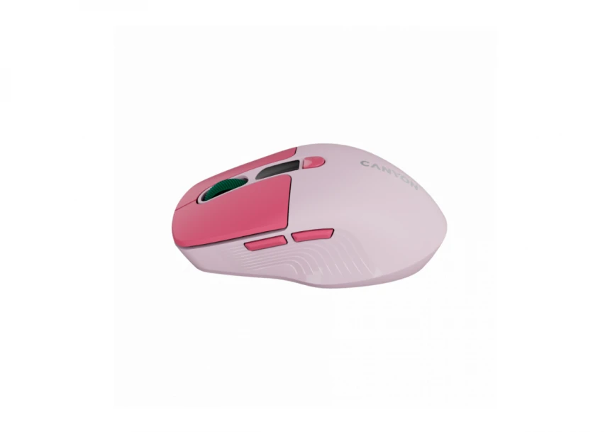 CANYON mouse MW-26 LCD Silent Dual Mode Wireless Pink