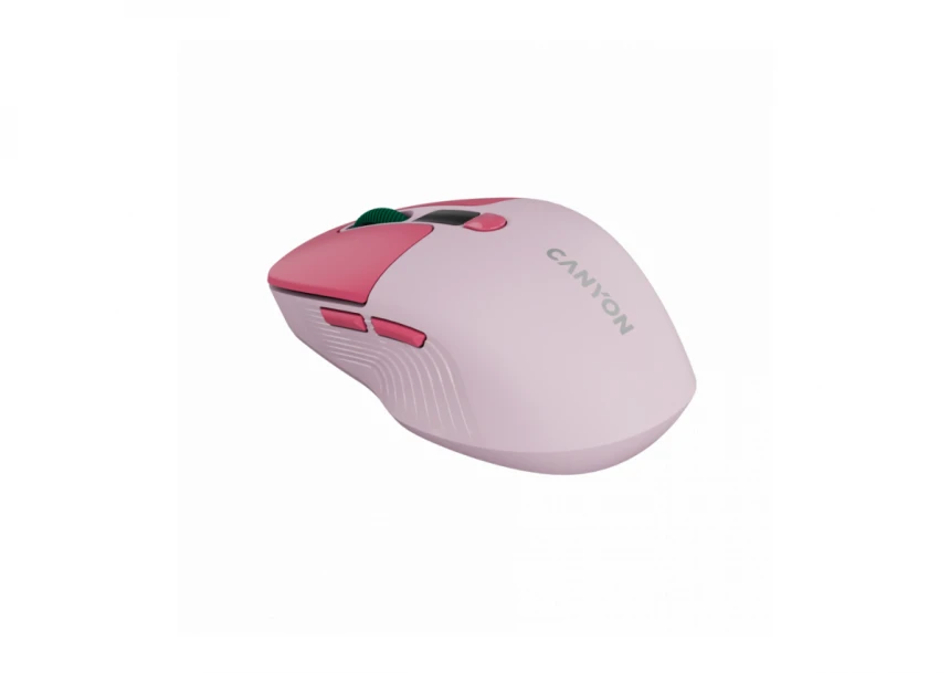 CANYON mouse MW-26 LCD Silent Dual Mode Wireless Pink