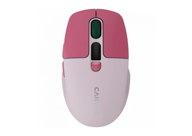 CANYON mouse MW-26 LCD Silent Dual Mode Wireless Pink