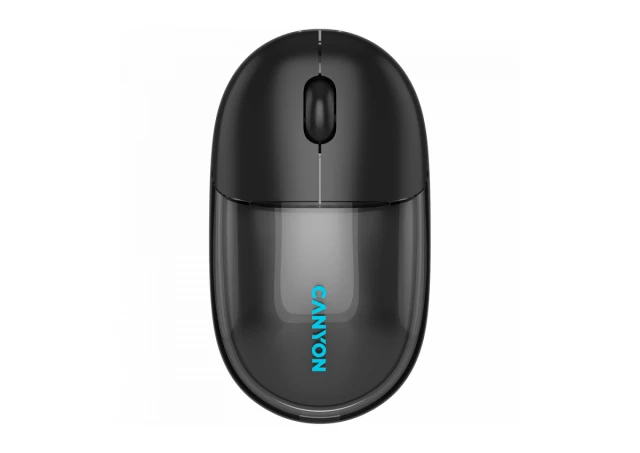 CANYON mouse OnClick 24 BT/ Wireless Transparent/Black