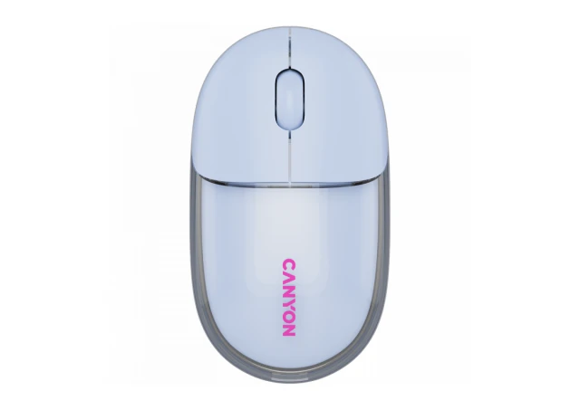 CANYON mouse OnClick 24 BT/ Wireless Transparent/Blue
