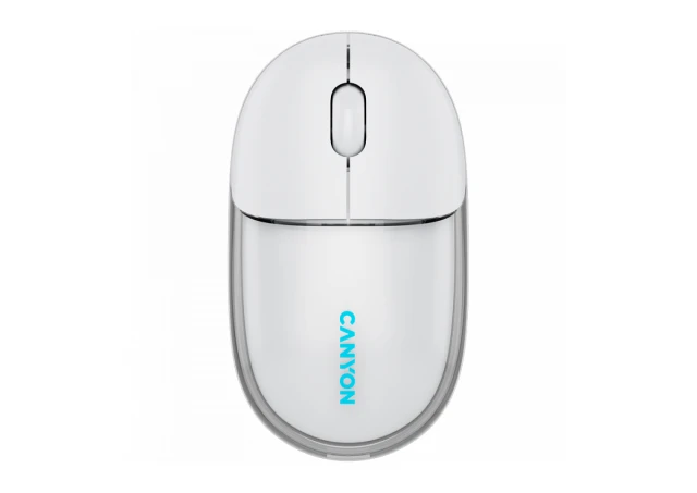 CANYON mouse OnClick 24 BT/ Wireless Transparent/White